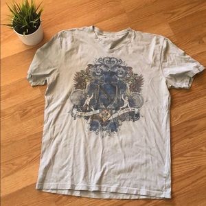 EXPRESS Mens T-Shirt V-Neck XL EUC